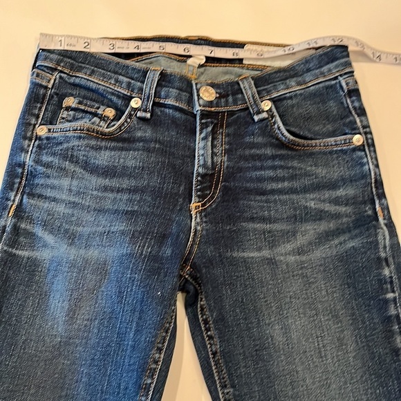 Rag & Bone Modele Skinny Mid Rise Size 25 - Picture 4 of 16